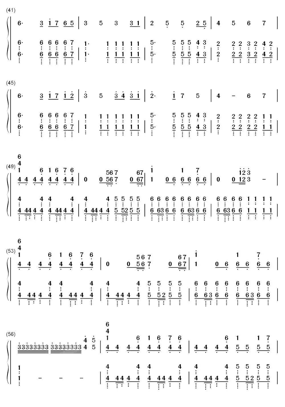 victory数字简谱乐谱