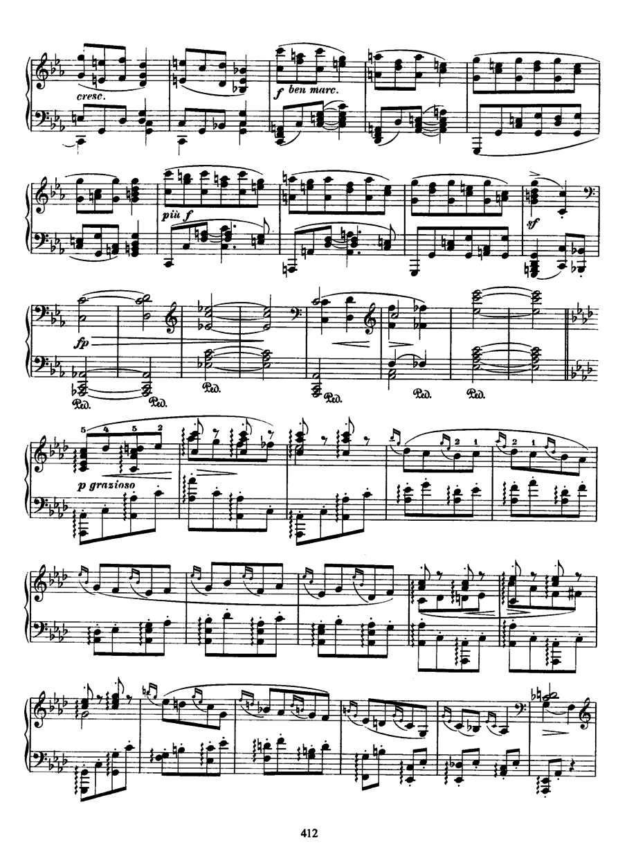 4首钢琴曲 4 Piano Pieces Op.119（Brahms op119 4 Piano Pieces合集）