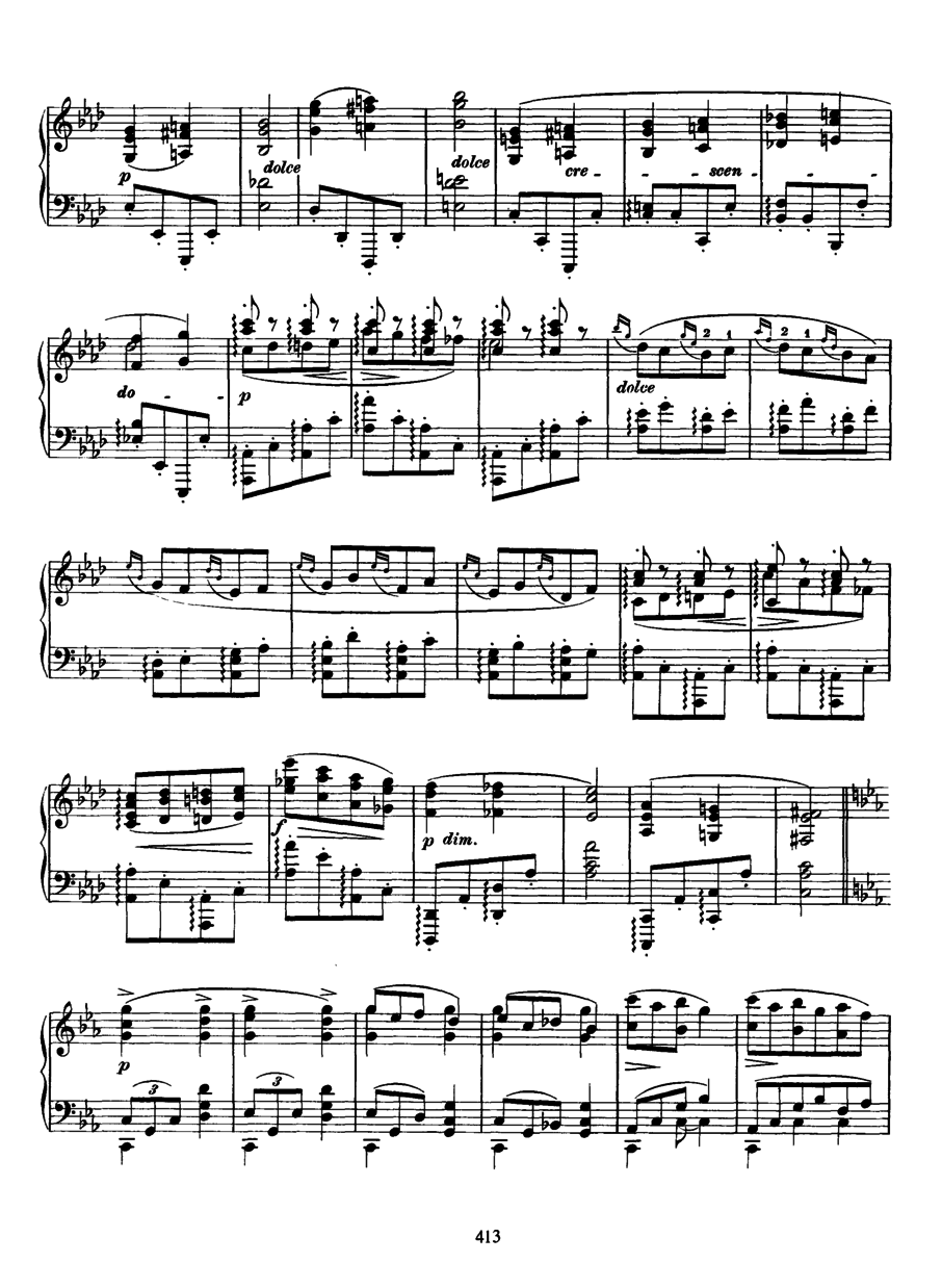 4首钢琴曲 4 Piano Pieces Op.119（Brahms op119 4 Piano Pieces合集）