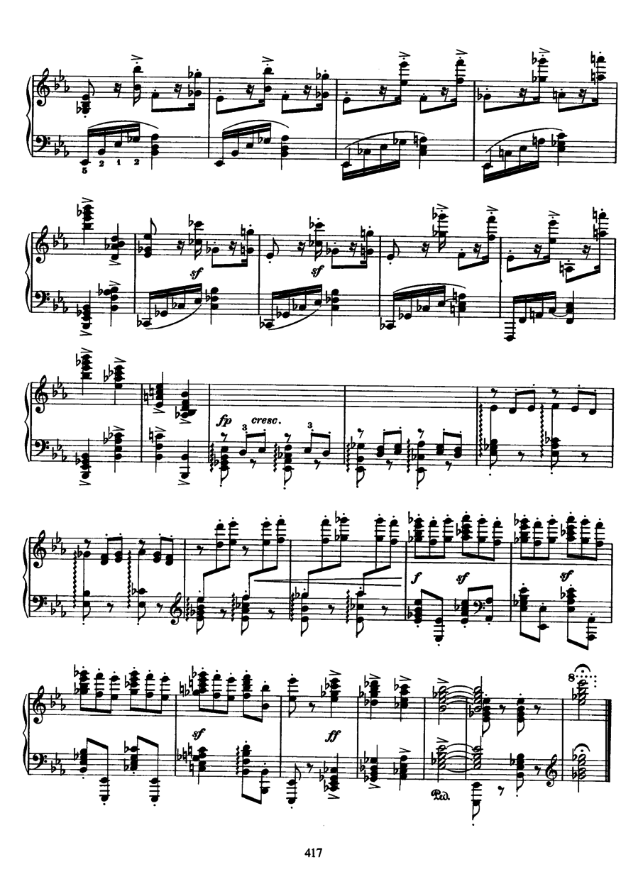 4首钢琴曲 4 Piano Pieces Op.119（Brahms op119 4 Piano Pieces合集）