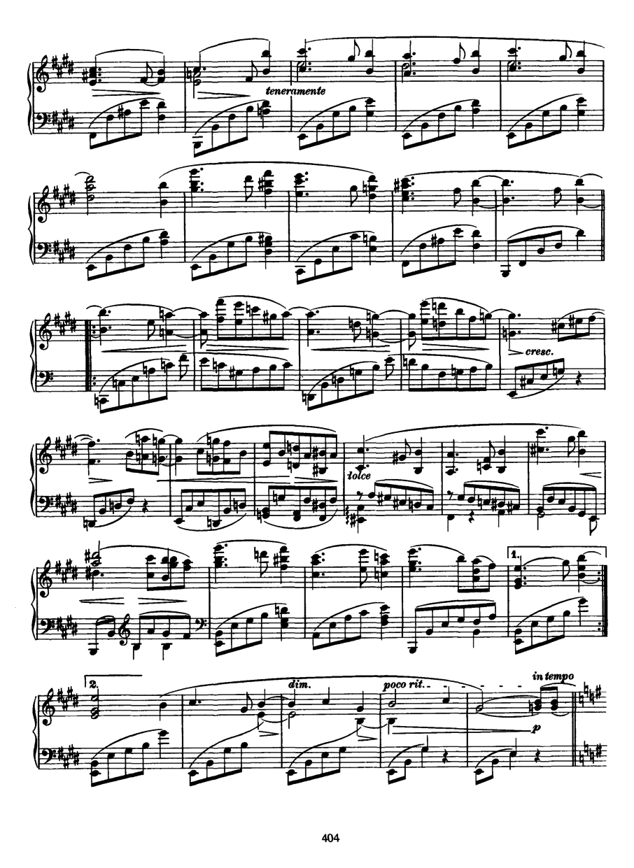 4首钢琴曲 4 Piano Pieces Op.119（Brahms op119 4 Piano Pieces合集）