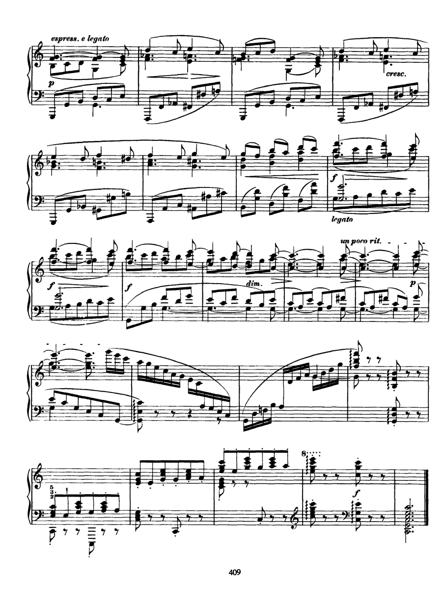 4首钢琴曲 4 Piano Pieces Op.119（Brahms op119 4 Piano Pieces合集）