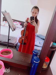 初學琴藝的幼幼的個人空間