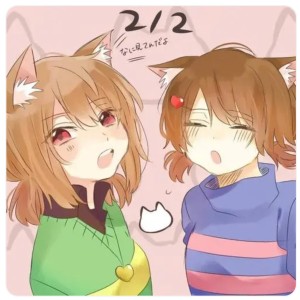 Chara x frisk的钢琴谱