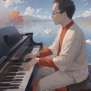 颔首博王的钢琴谱