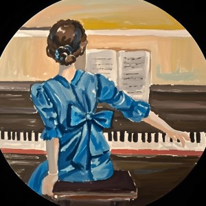 小姐姐爱弹琴🎹的钢琴谱