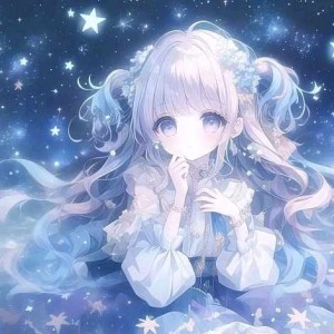 银白色的小鹿的个人空间