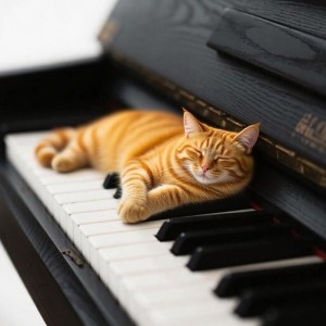 钢琴上的旋律的个人空间