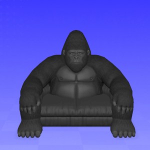 大猩猩的个人空间