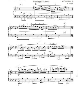 Piano的钢琴谱