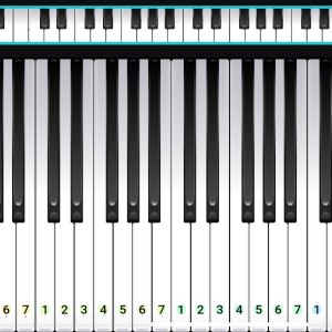 DeepSeek的钢琴谱