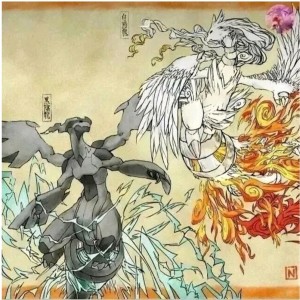 黑与白の英雄的钢琴谱
