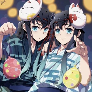 【鬼灭】无一郎和有一郎 夏的钢琴谱