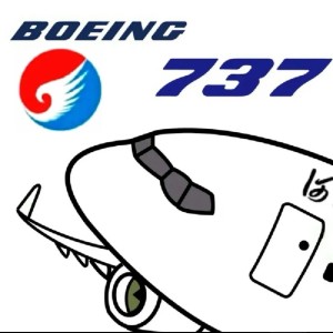一架爱弹钢琴的河北航空波音737的钢琴谱