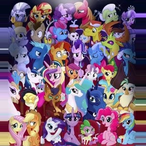喵 my little pony的钢琴谱