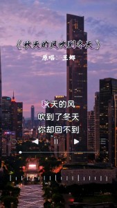 秋天的风吹到了冬天-钢琴谱