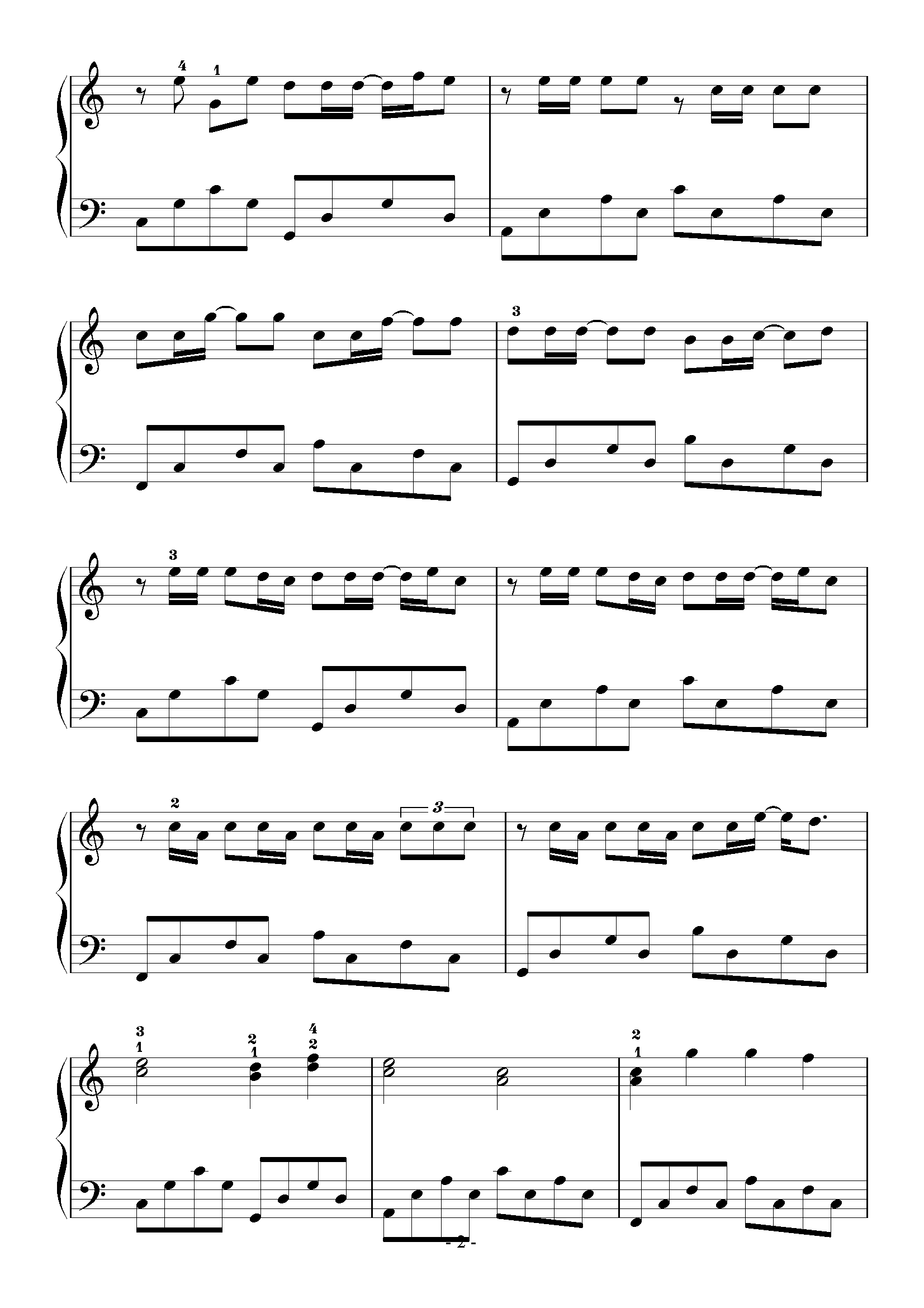 听妈妈的话（poc编配）初学者带rap版
