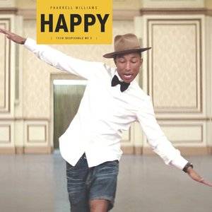 Happy (神偷奶爸2)钢琴简谱 数字双手 Pharrell Williams