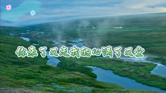 你来了又走心满了又空-钢琴谱