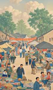 赶摆(葫芦丝)-钢琴谱