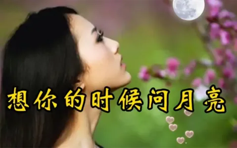 想你的时候问月亮-钢琴谱