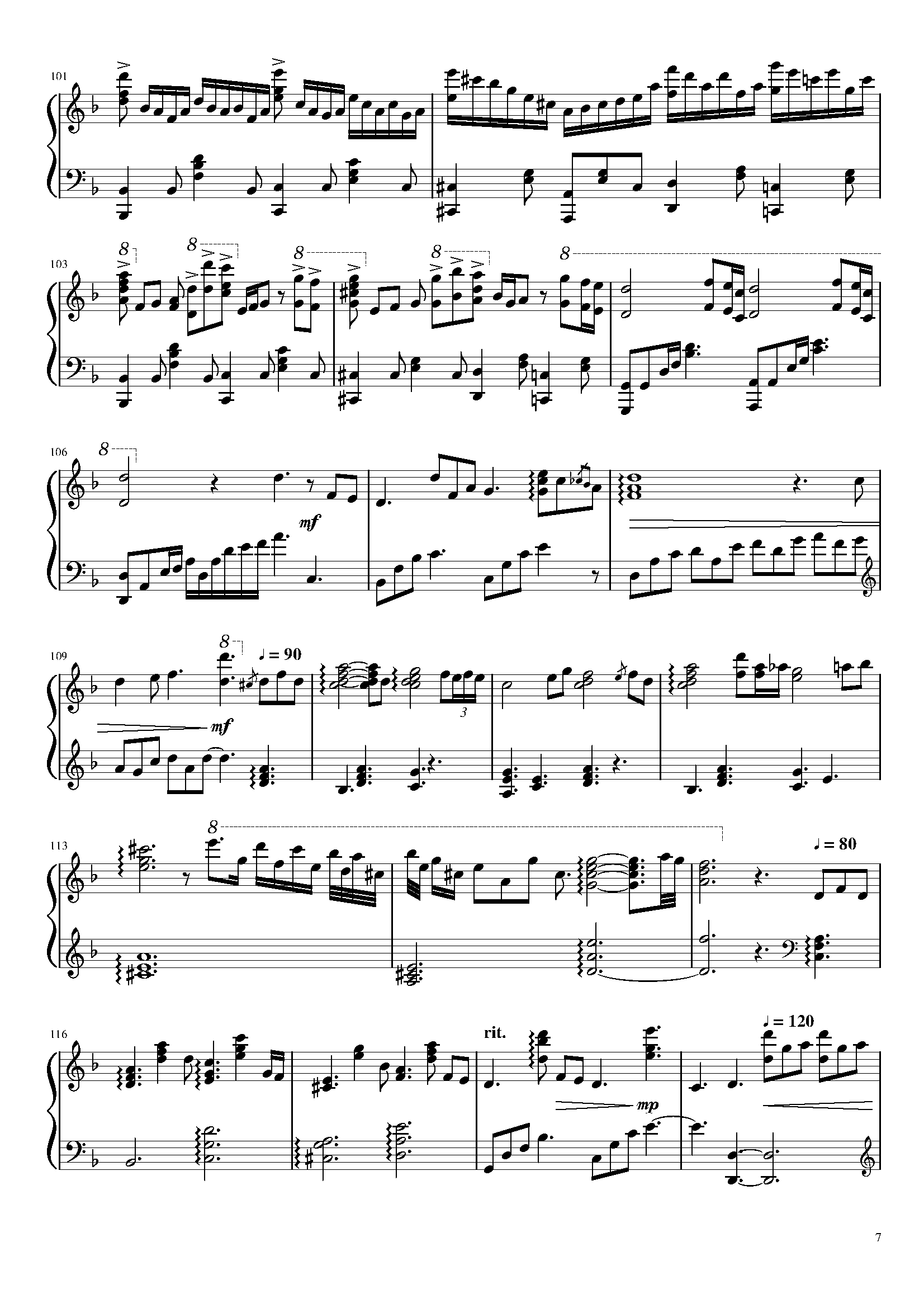 last stardust (fate stay night ost)钢琴谱-c调-虫虫乐谱