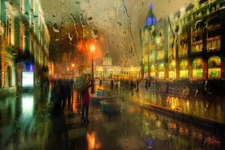 莫斯科雨夜(Bb版)-钢琴谱