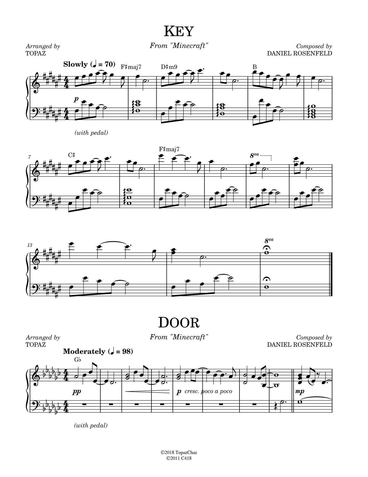 我的世界歌曲合集 我的世界歌曲合集钢琴谱 我的世界歌曲合集c调钢琴谱 我的世界歌曲合集钢琴谱大全 虫虫钢琴谱下载 Www Gangqinpu Com