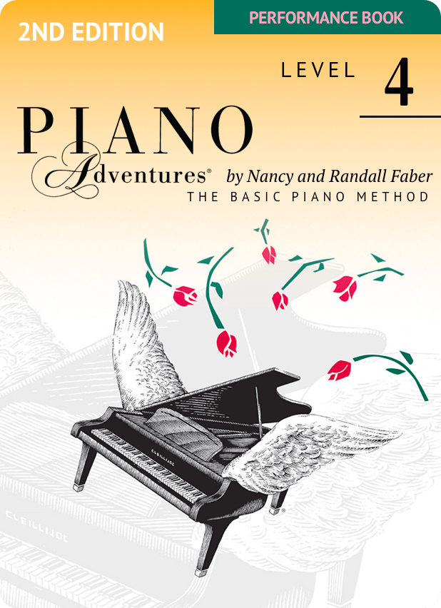 Piano Adventures Performance Book Level4 （Performance Book）（菲伯尔英文版）-钢琴谱