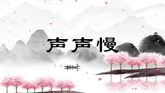 声声慢-钢琴谱