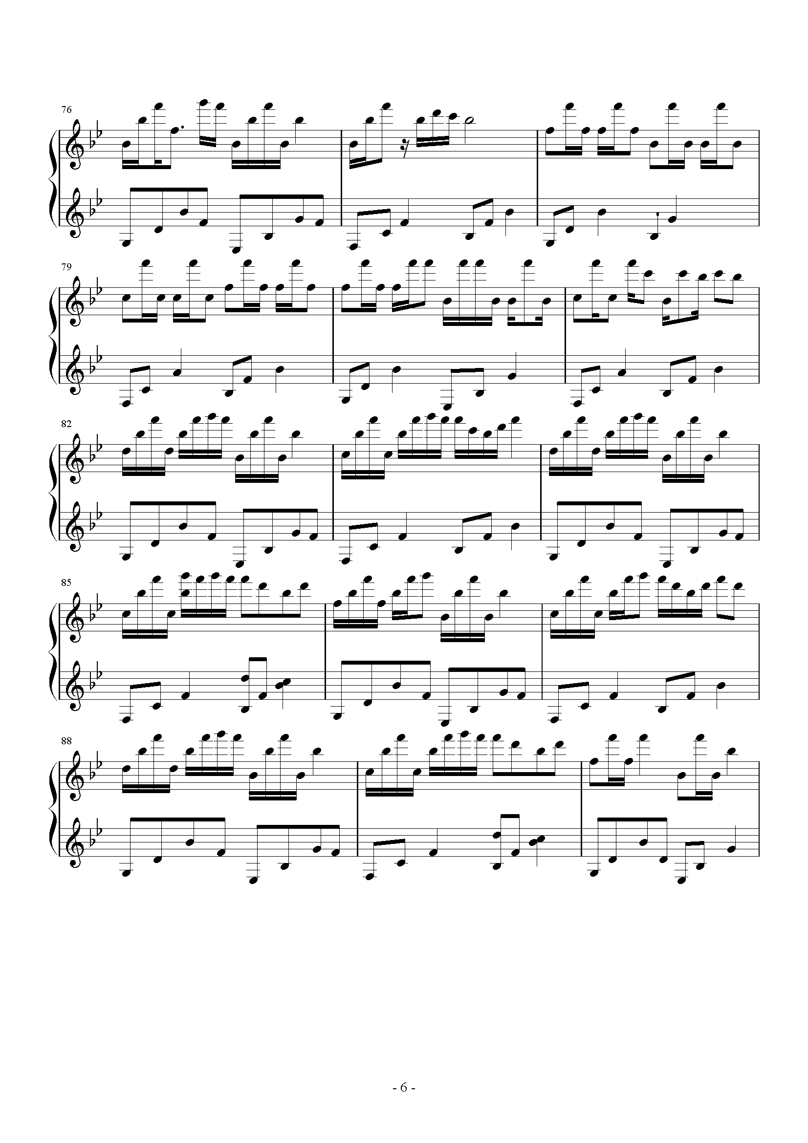 夏style钢琴谱-fenggh46-虫虫乐谱