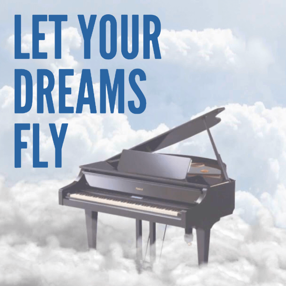 让你的梦想飞翔//Let your dreams fly【治愈】系列-钢琴谱