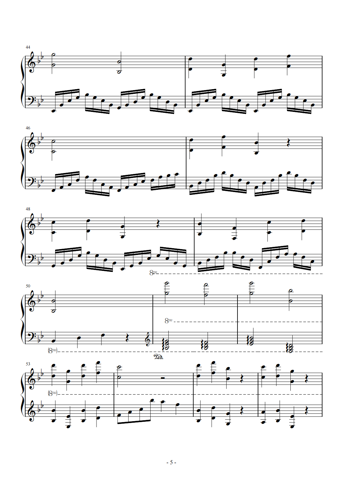 我和你（You And Me）-完美钢琴演奏