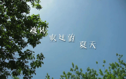 被风吹过的夏天-钢琴谱