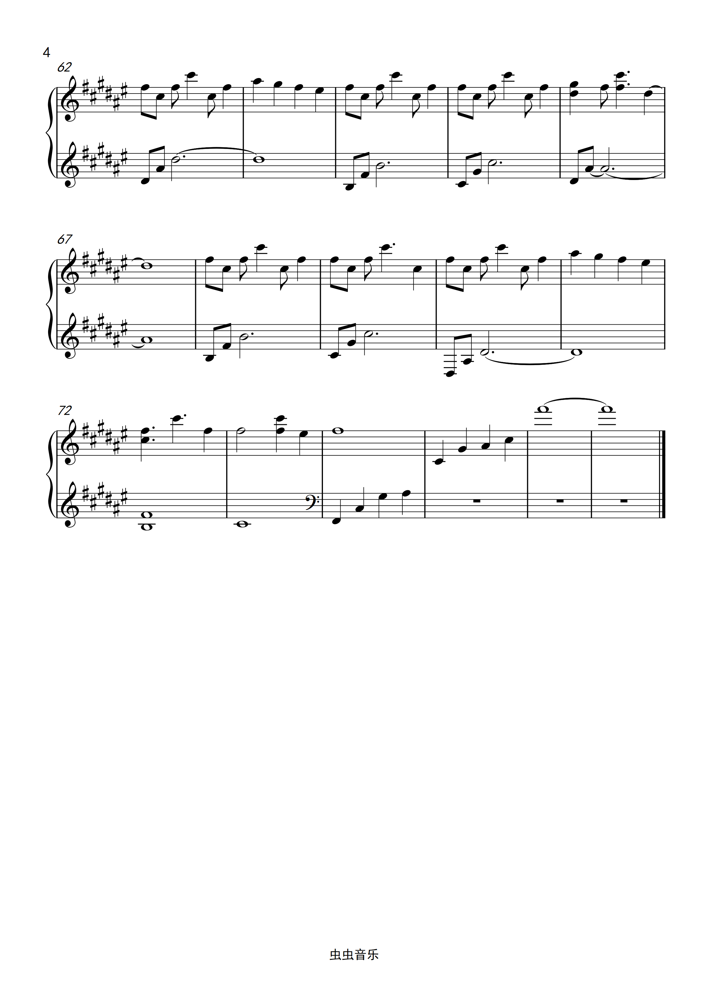 Wings of Courage -空を超えて- (Piano Style Instrumental Ver.)