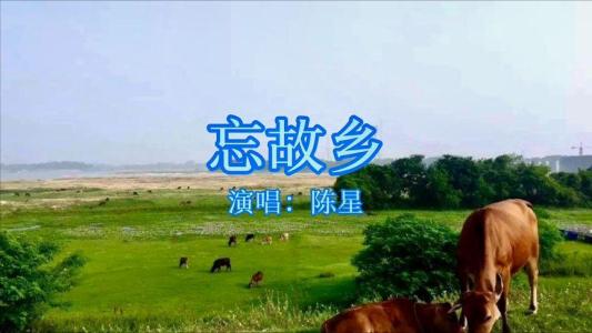 望故乡-钢琴谱