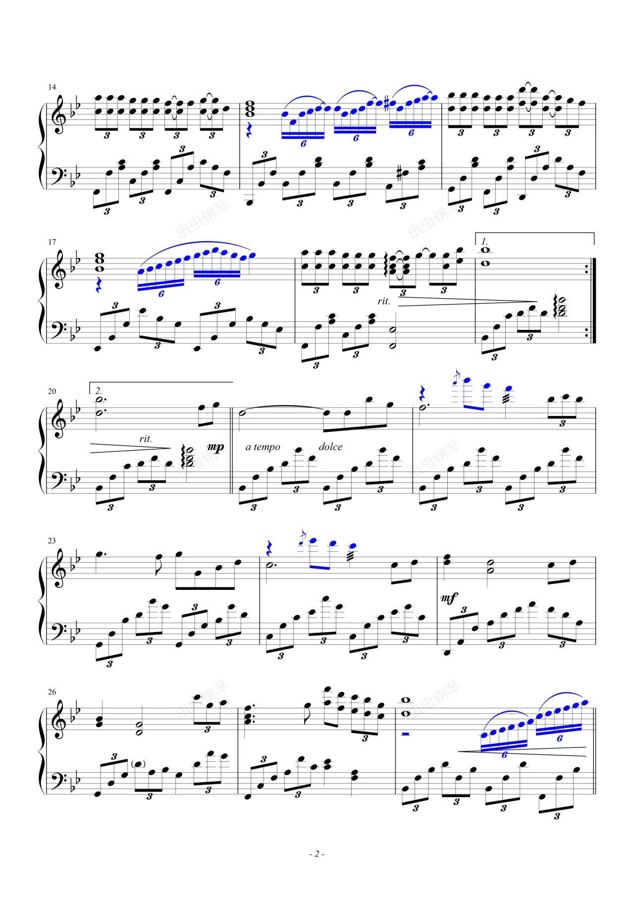 云河,云河钢琴谱,云河bb调钢琴谱,云河钢琴谱大全,虫虫钢琴谱下载-www