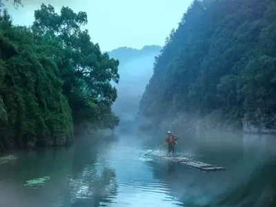 小小竹排江中游(DJ纯音乐版)-钢琴谱