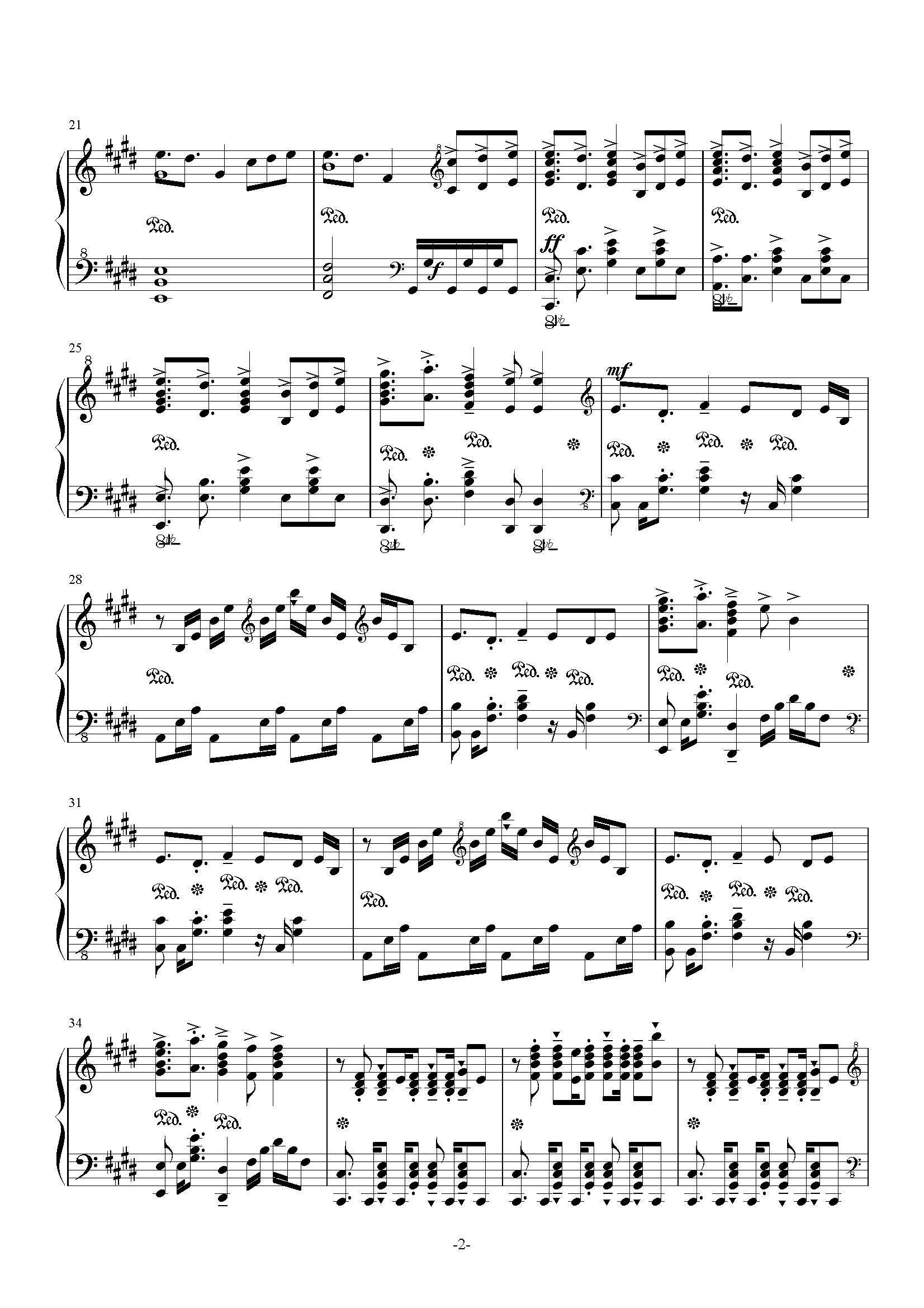 this game(游戏人生op,完全版 by draxon)钢琴谱-光羽隹雪-虫虫乐谱