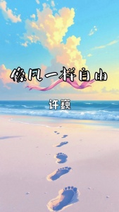 像风一样自由-钢琴谱