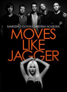 Moves Like Jagger(萨克斯版）-钢琴谱