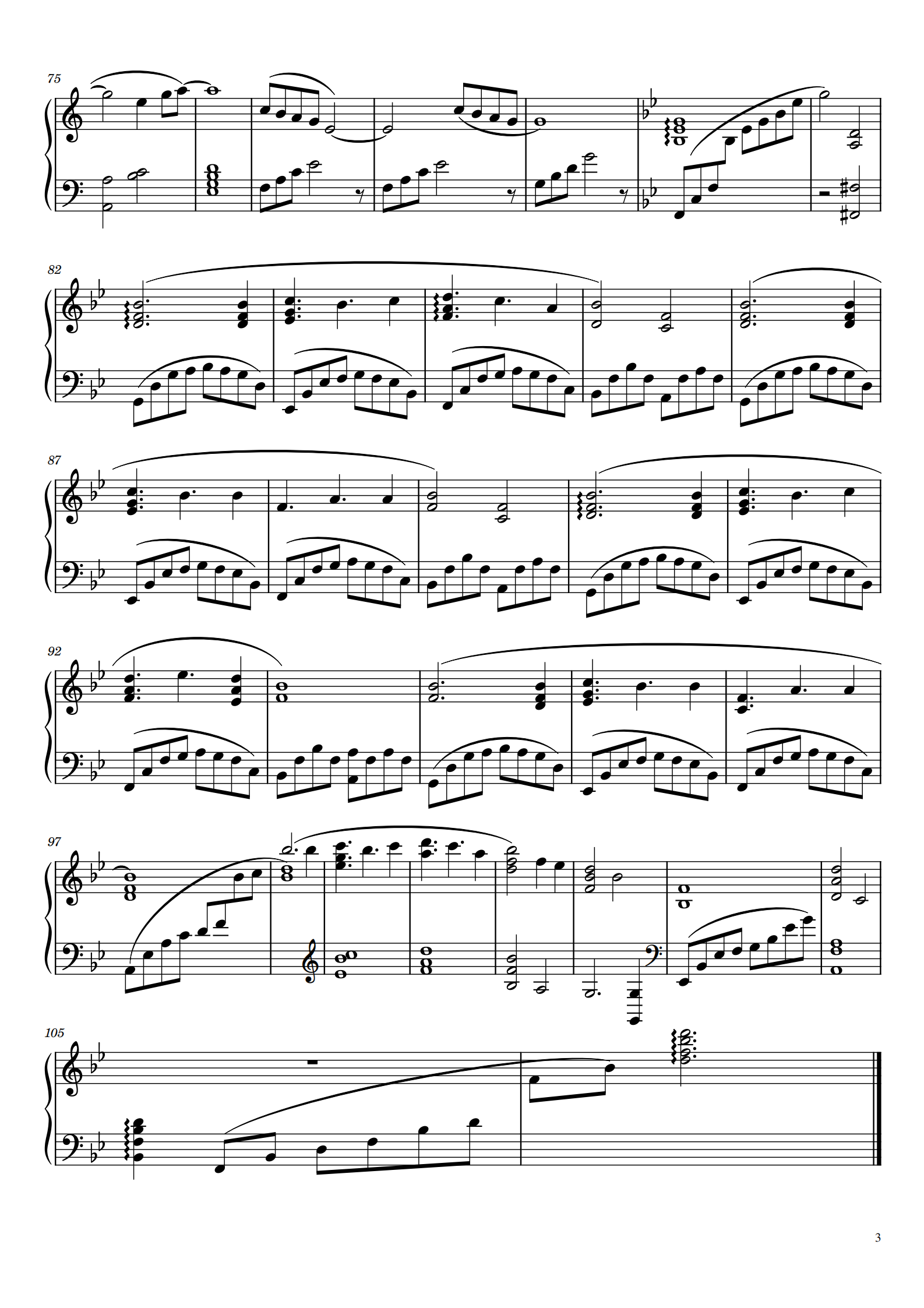 dearest钢琴谱-蓬莱人形firebird7-虫虫乐谱