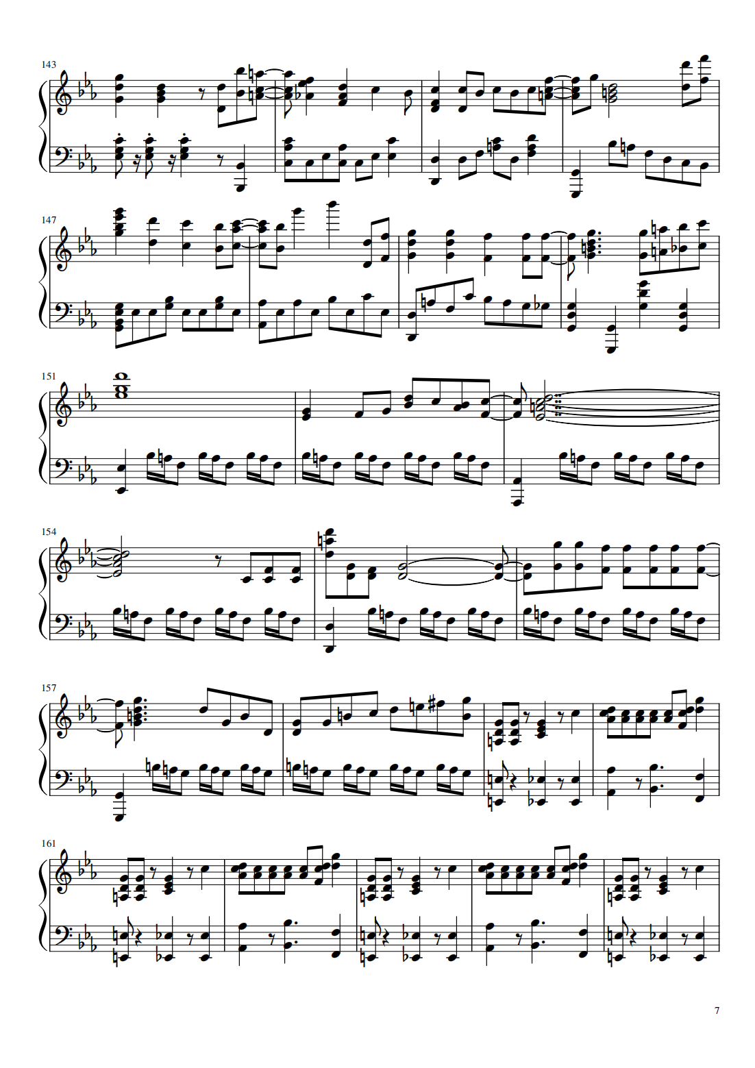 カミイロアワセ（《弹丸论破3 -The End of 希望峰学园 绝望篇》op）钢琴谱