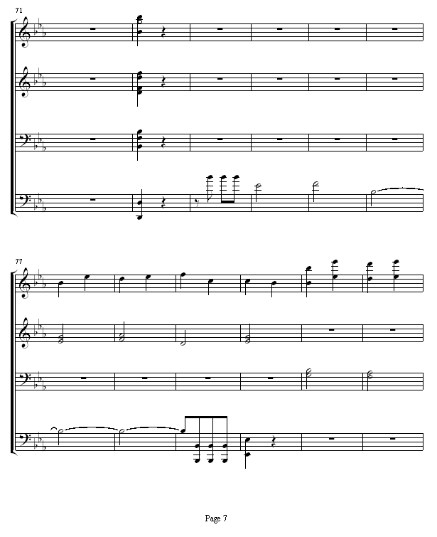 命运交响曲 -（钢琴4手联弹）