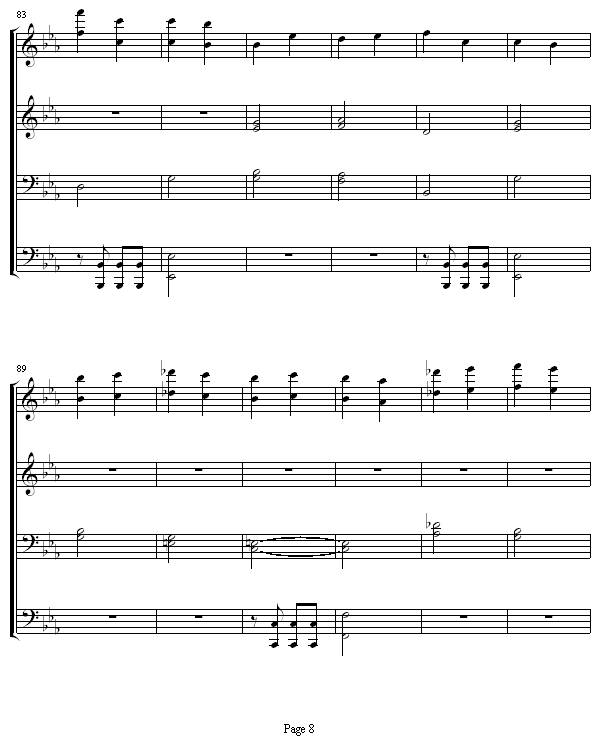 命运交响曲 -（钢琴4手联弹）