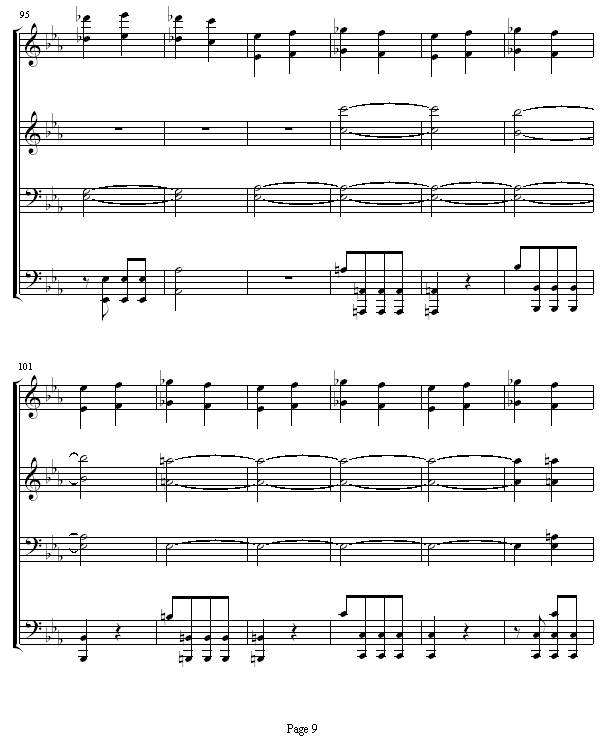 命运交响曲 -（钢琴4手联弹）