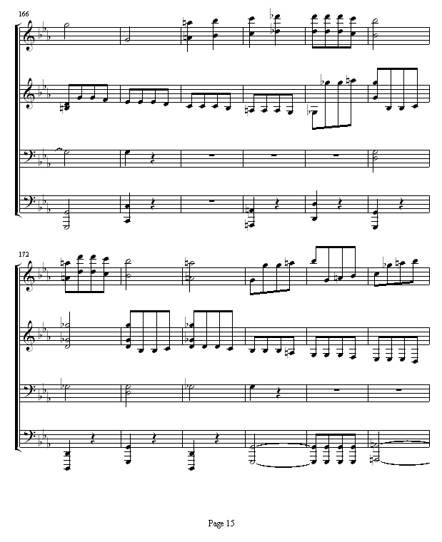 命运交响曲 -（钢琴4手联弹）