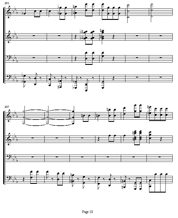 命运交响曲 -（钢琴4手联弹）
