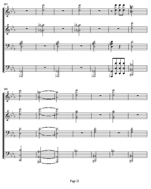 命运交响曲 -（钢琴4手联弹）