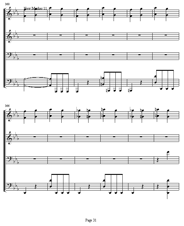 命运交响曲 -（钢琴4手联弹）